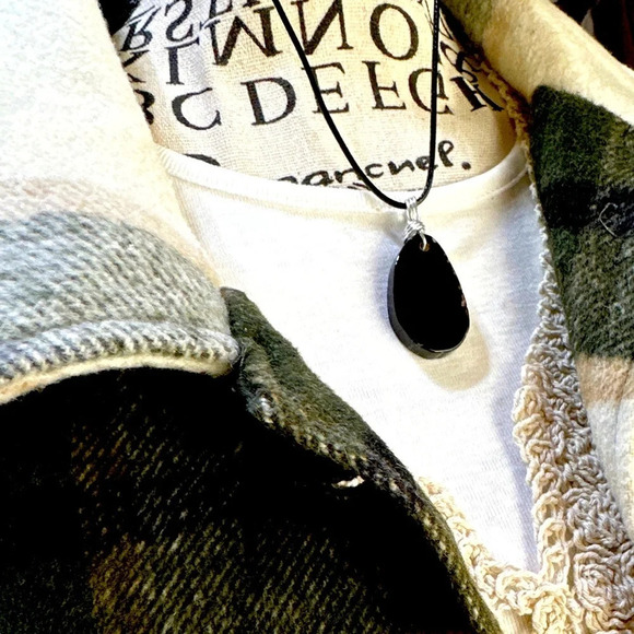 Laguna/ crazy lace agate silver medallion pendant happiness and courage - Picture 1 of 8